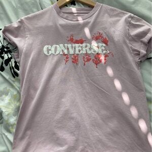 Pink converse shirt